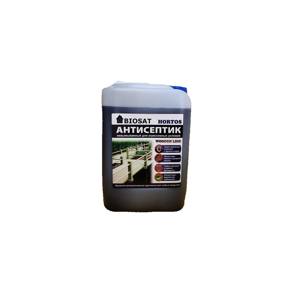 Антисептик невым. агресс. усл. Biosat Hortos 6 кг