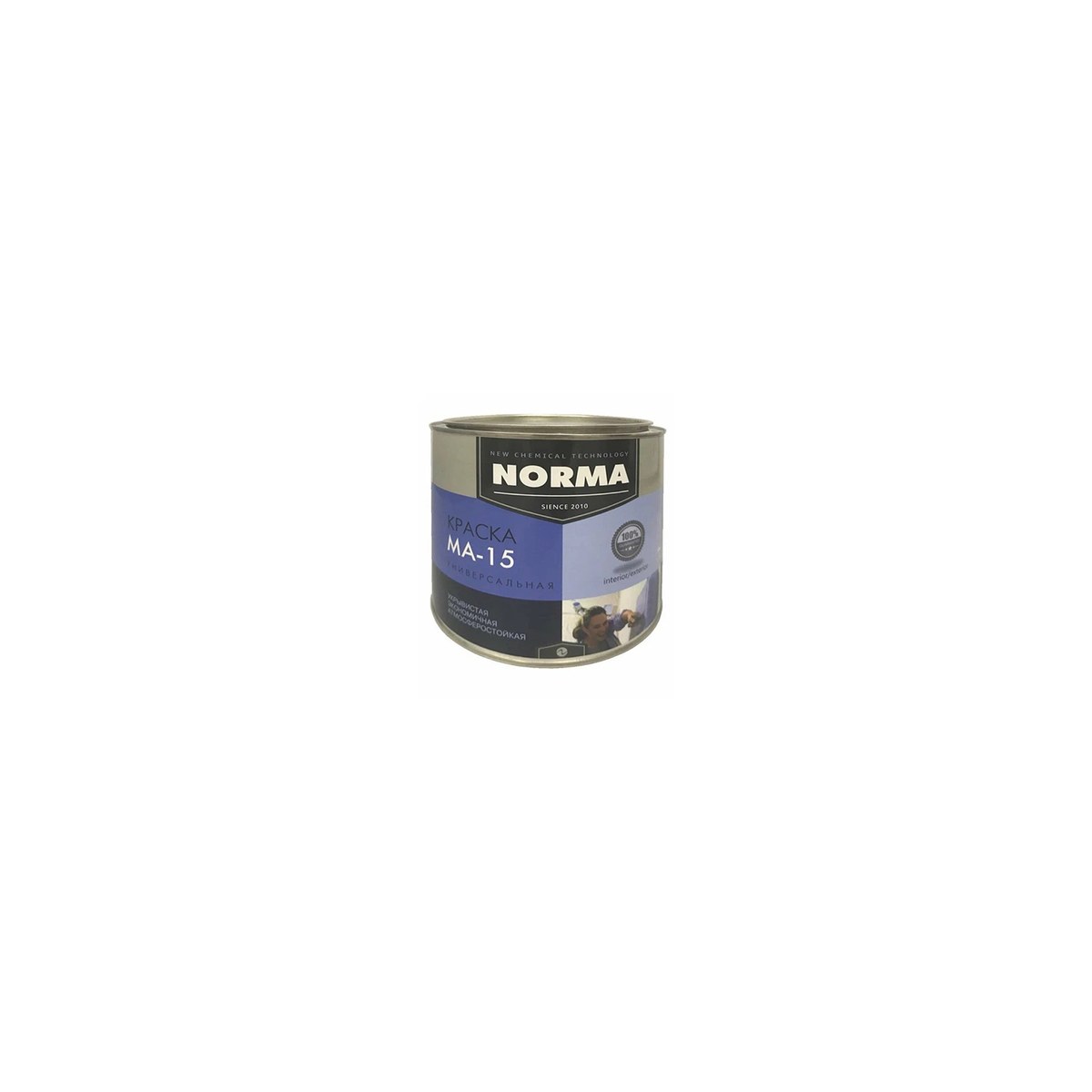 Краска МА-15 сурик 25кг NOVOCOLOR