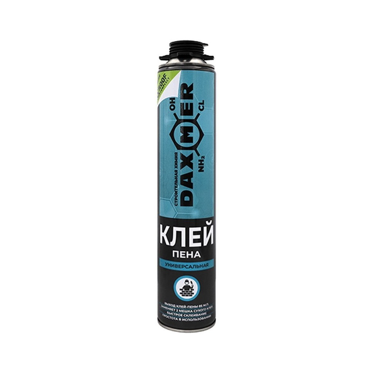Клей-пена профессиональная универсальная Daxmer (1000гр/16шт)